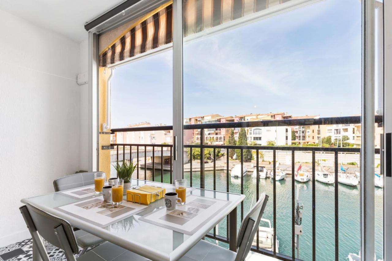 Appartamento Little Venezia By Pom, Au Bord De L'Eau, Parking Agde Esterno foto